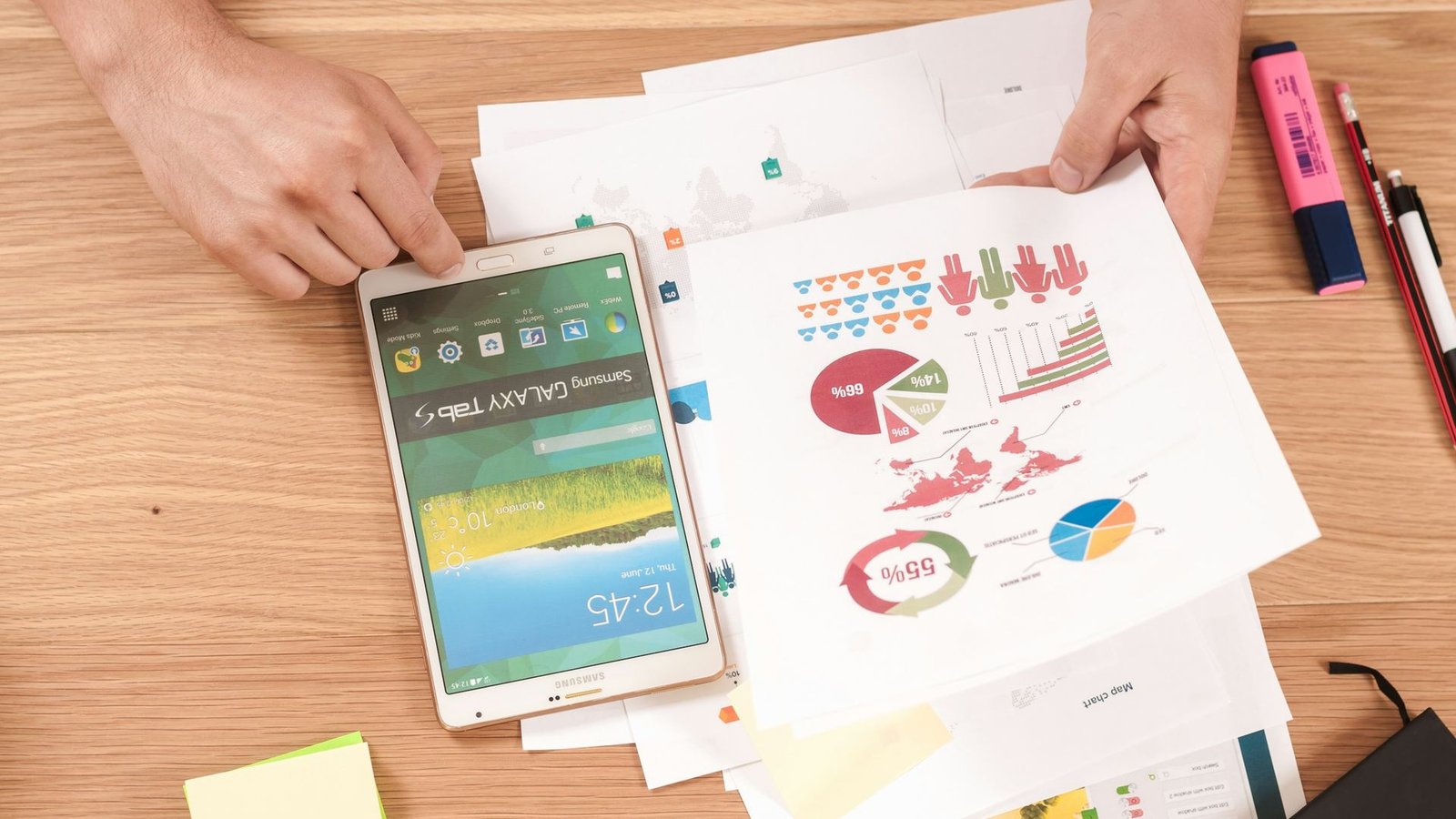 Finance team working on UAE VAT